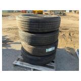 4-New Virgin Cooper Pro Series 295/75/R22.5 Tires
