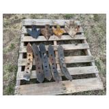 5-Twist Chisel Plow Shovels,5-Bolt On, 5-Knock On