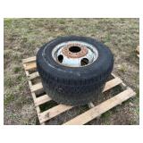 2-8.75-R16.5 Tires on 8 Hole Dually Rims