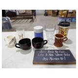 7-Misc. Cups/Mugs, Thermos 10oz Food Jar, Decor