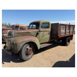 1946 Ford Flat Head V8, 14,000 GVW, 13ft. Wood Box