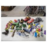 Asst. Matchbox Cars, Toy Tractors, Misc. Vehicles