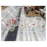 2-Bass Beer Mugs, 2-German Beer Mugs, &