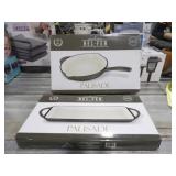 NIB-Bel-fer 10.5in. Enameled Cast Iron Skillet &