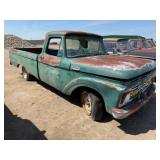 Ford 1/2 Ton, 2WD, Straight 6 Cyl, 3 Speed Manual,