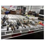 Approx. 31 Fishing Rods w/Reels, Various Lengths