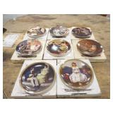 8-Knowles China X Norman Rockwell Print Plates