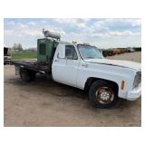 1978 GMC Sierra 35, V8, 4 Speed Manual, 16,886mi,