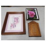 Doe & Fawn Portrait by Paul Hunter 13inWx16inT,