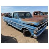 1971 Ford 100, 4 Speed Manual, V8, Reg Cab,
