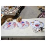 3-MCM 14.5in. Dia. Cieling Light Covers w/Mounting
