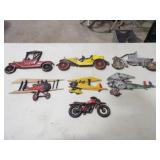 7 Metal Cast Wall  Hangings
