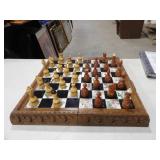 Asian? Chess Board/Set, Missing one Piece.