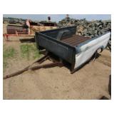 8ft International Pickup Box Trailer, No Tailgate
