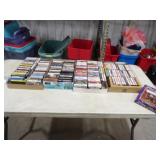 Approx. 214 Cassette Tapes