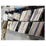 Approx. 500 Vinyl Records in 10 Milk Crates