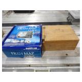 LCD Quartx OMC Tracker 2000 in Wooden Box &