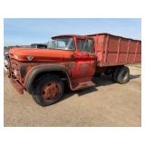 1962 GMC 3500 V8, Hi-Lo 4 Speed Manual, 12ft. Box