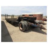 Tandem Axle Trailer, Trailer is 16ft w/2ft Beaver,