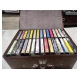 Approx. 60 Cassettes in Double Side Storage Case