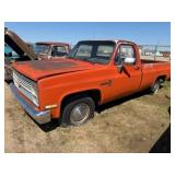1984 Chevy Custom Deluxe 10 Reg. Cab, 8ft. Box
