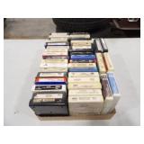 Approx 40 8 Track Stereo Tapes