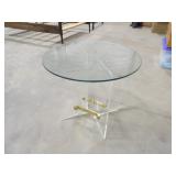 Vintage MCM Leon Rosen Pace Collection, Glass Top