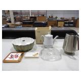Mikasa China Teapot, Stainless Tea Kettle,