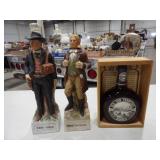 2-Empty McCormick Decanters, Jessee James &