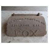 Fox River Tractor Co. 17in. L x 11W (Shield?)