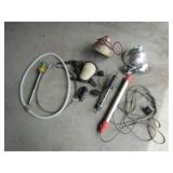 1-New Heat Lamp, Heat Lamp, 2-Craftsman Lights,