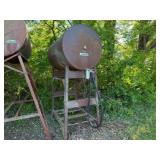 Gas Fuel Tank on Stand w/Filter,Hose,Nozzle