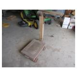 Platform Scale w/Weights