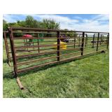 24ft. 3in. x 67in. H Free Standing Panel w/12ft.