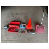 Elec. Motor, Toolbox, Nails, Blow Dryer, Safety
