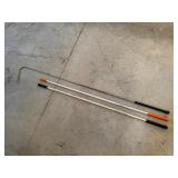 2-Cattle Sticks & 1-Whip