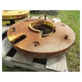 2-John Deere Rear Wheel Weights