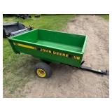 John Deere 10 Metal Dump Wagon, Pull Type