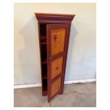 18x11x55H Wood Cabinet