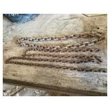 2-6ft. CHains, 1-5ft. Chain, all have one hook