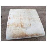 White Ford Hood