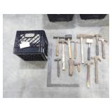 12-Hammers, 1-Axe Head, 1-Square