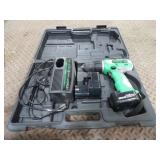 Hitachi DS 12DVF Cordless Drill w/2 Batteries,Char