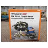 NIB-Pittsburgh Automotive 12v Diesel Transfer Pump