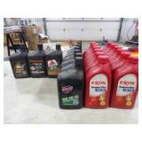 22Qts 5w-30 Motor Oil, 3 Bottles on Left Open