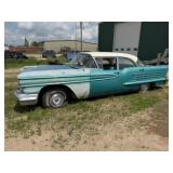 1958 Oldsmobile 88 4dr V8, Auto, 3,905 Miles,