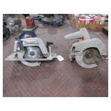 2-B&D 1hp Circular Saws