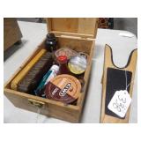 Shoe Shine Box, Boot Remover, Brush