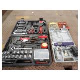 Household Tools in Hard Case, Misc. Mini Screwdriv