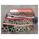 2-3/4in. Socket Sets & Small Oil Can